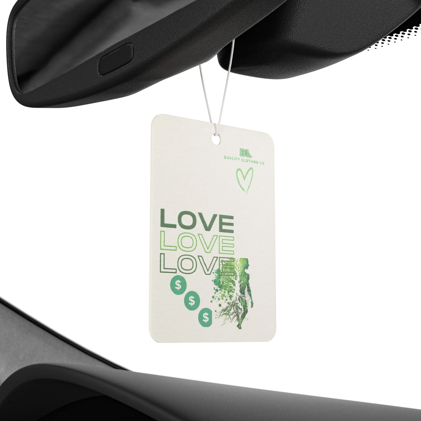 Car Air Freshener - Money Blessings Abundance Design