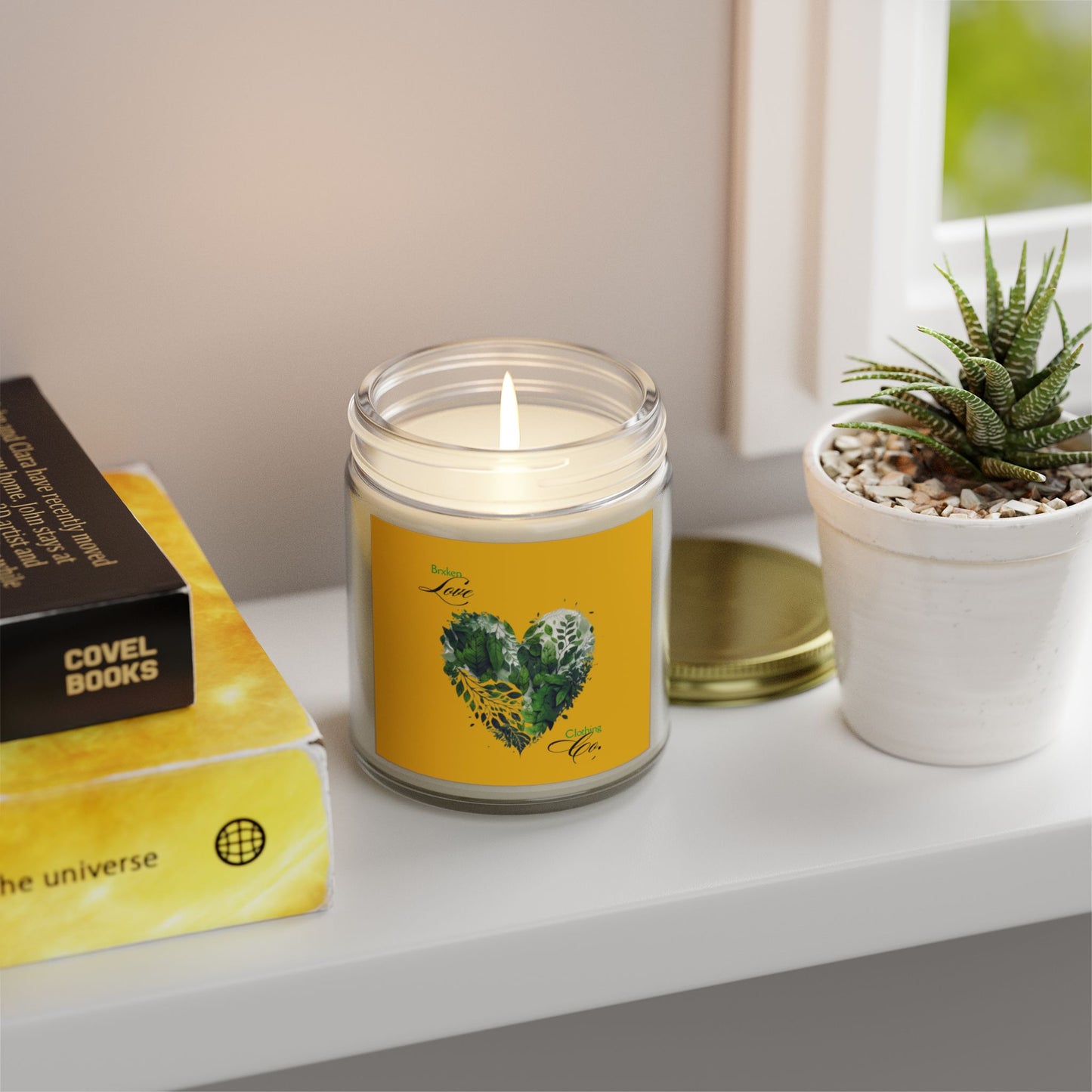 Broken Love Scented Candle - Coconut Apricot Wax (4oz/9oz)