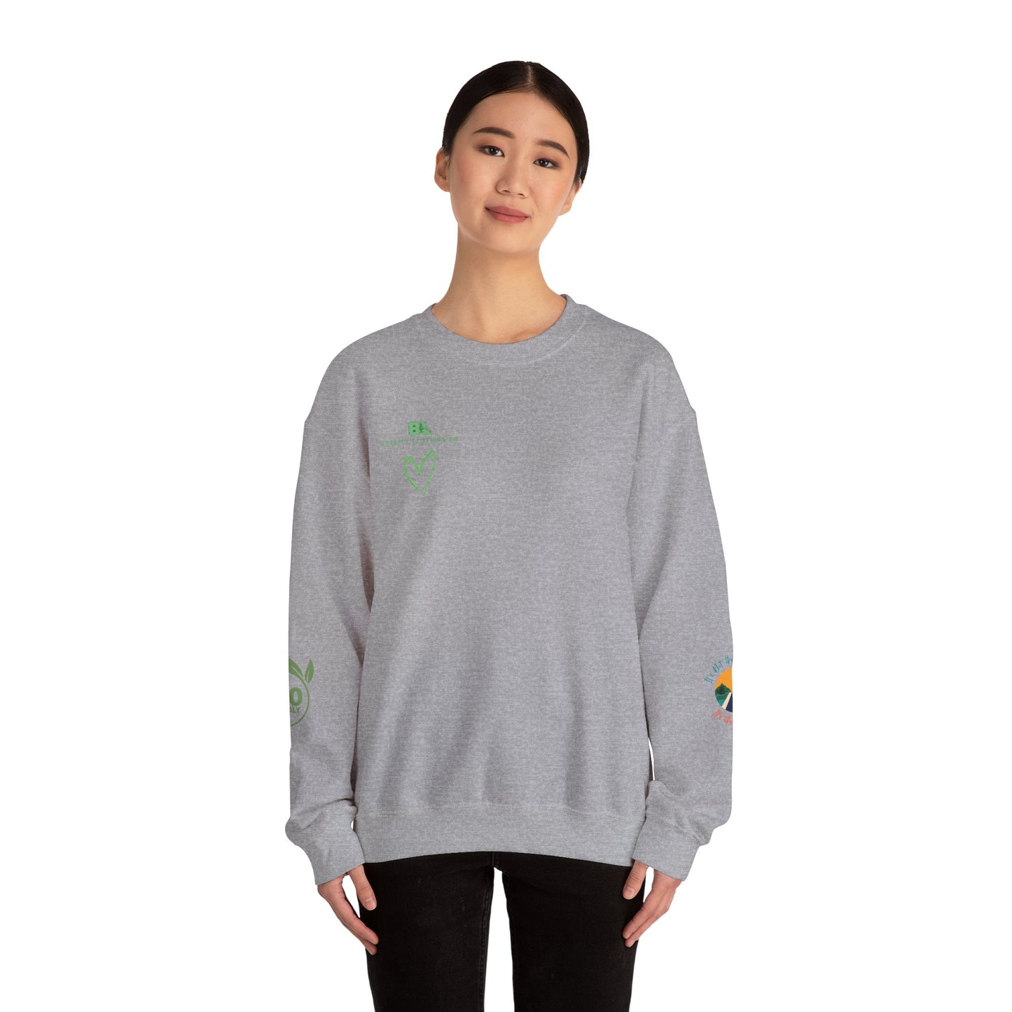 Love and Nature Unisex Heavy Blend™ Crewneck Sweatshirt