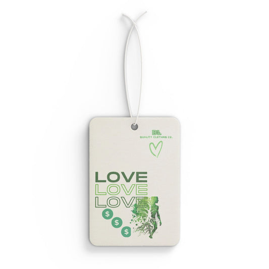Car Air Freshener - Money Blessings Abundance Design