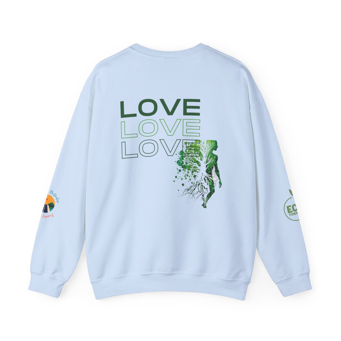 Love and Nature Unisex Heavy Blend™ Crewneck Sweatshirt