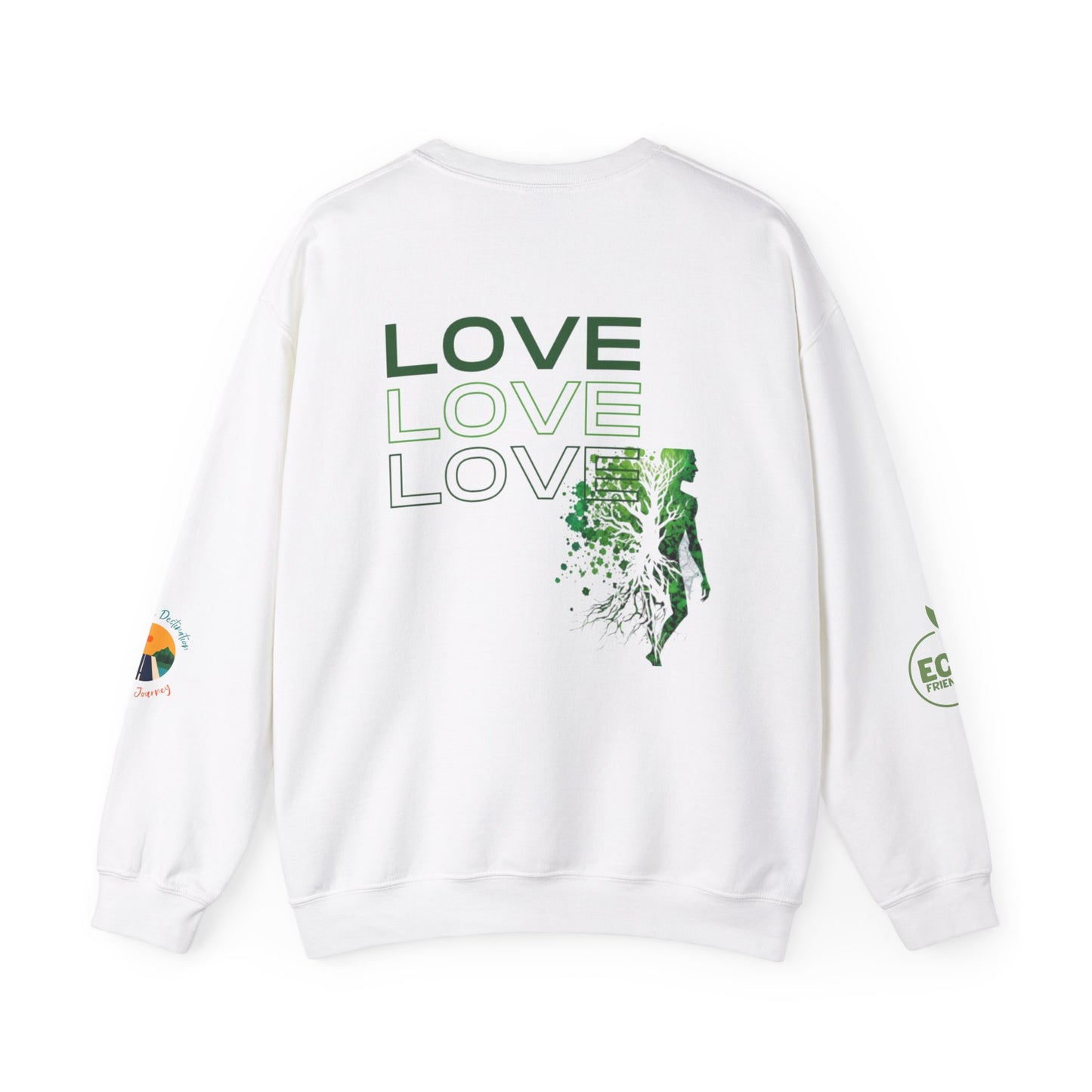 Love and Nature Unisex Heavy Blend™ Crewneck Sweatshirt