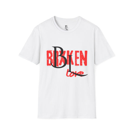 Broken Love Unisex Softstyle T-Shirt - Casual & Stylish Graphic Tee