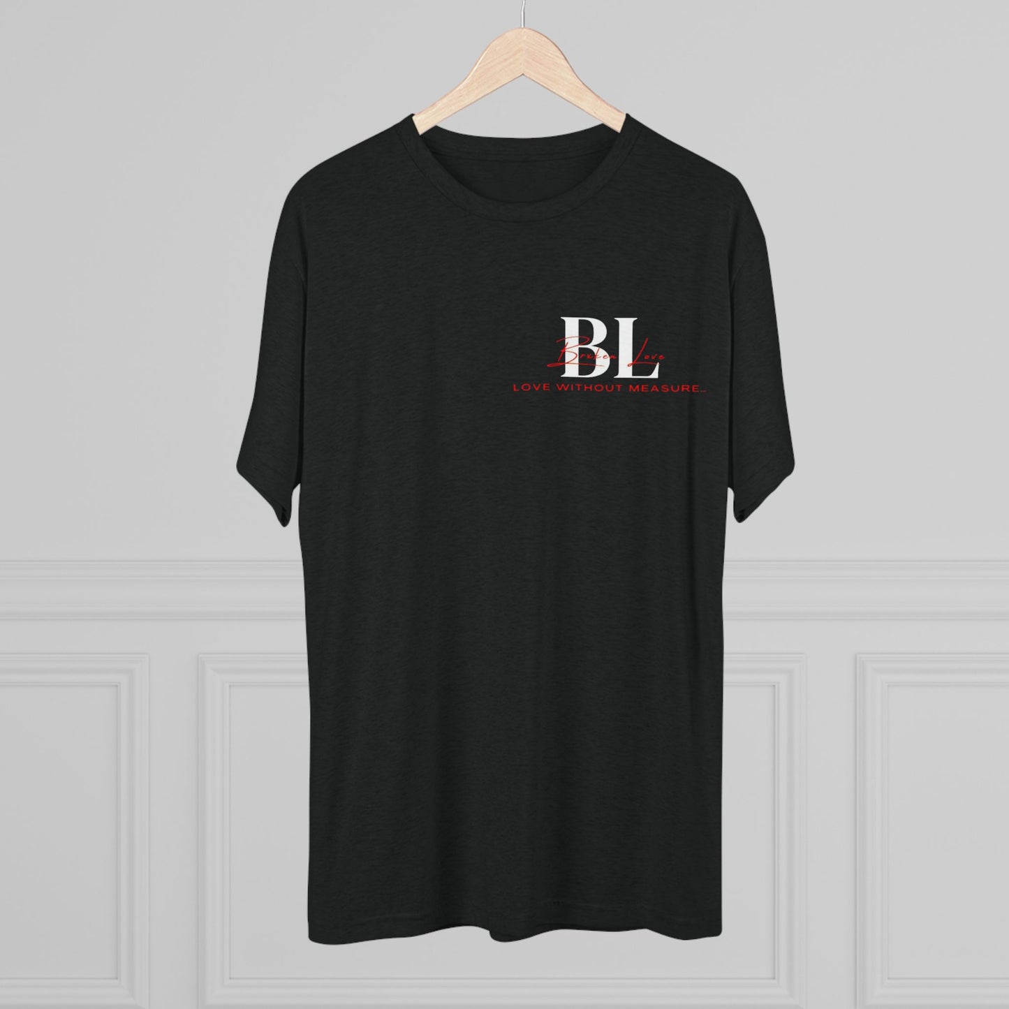 Unisex Tri-Blend Crew Tee - Broken Love Graphic Tee for Expressive Souls