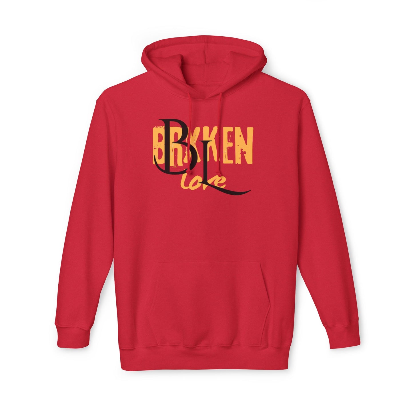 Broken Love Unisex Hooded Sweatshirt - Stylish and Edgy Design for Casual Wear