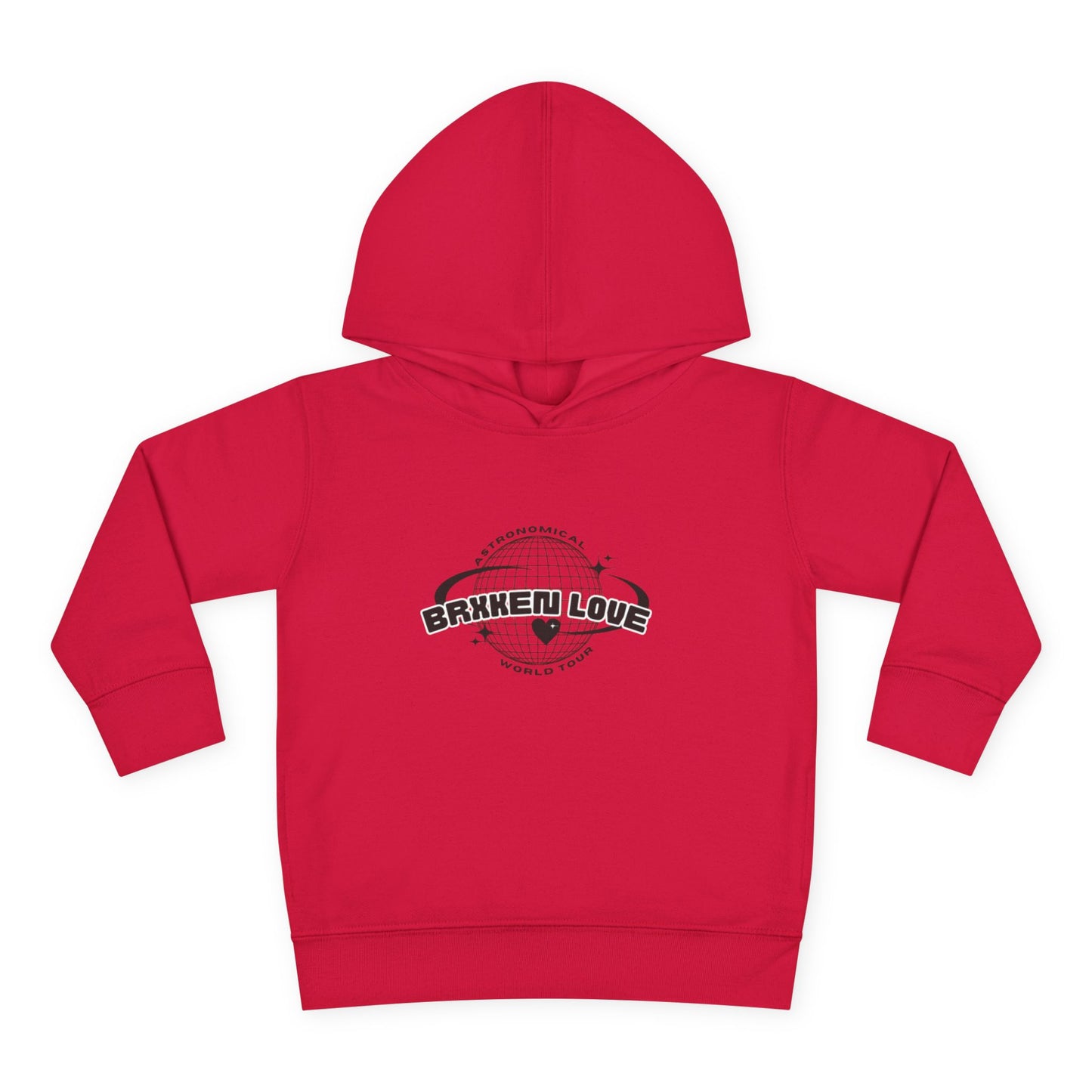 Toddler Fleece Hoodie - Astronaut Theme with Inspirational Quote