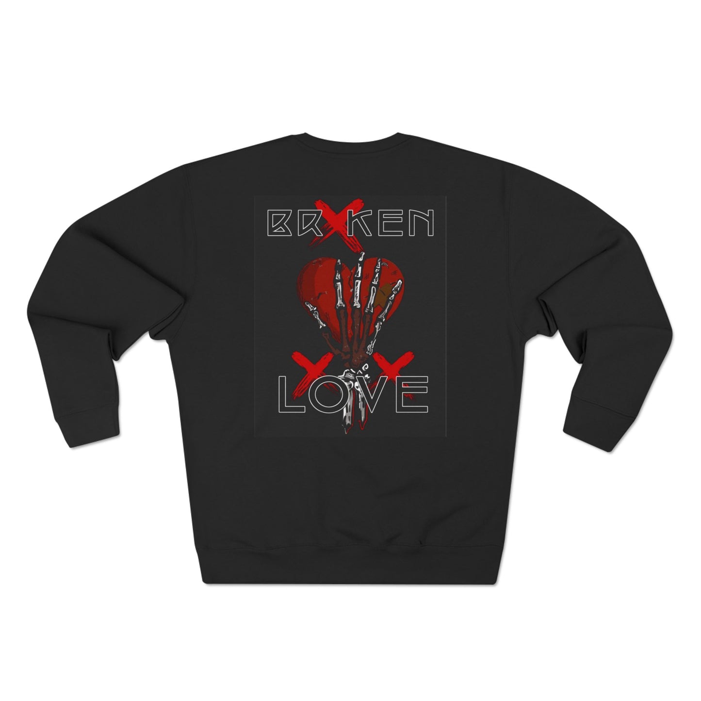 Unisex Crewneck Sweatshirt - Broken Love Graphic
