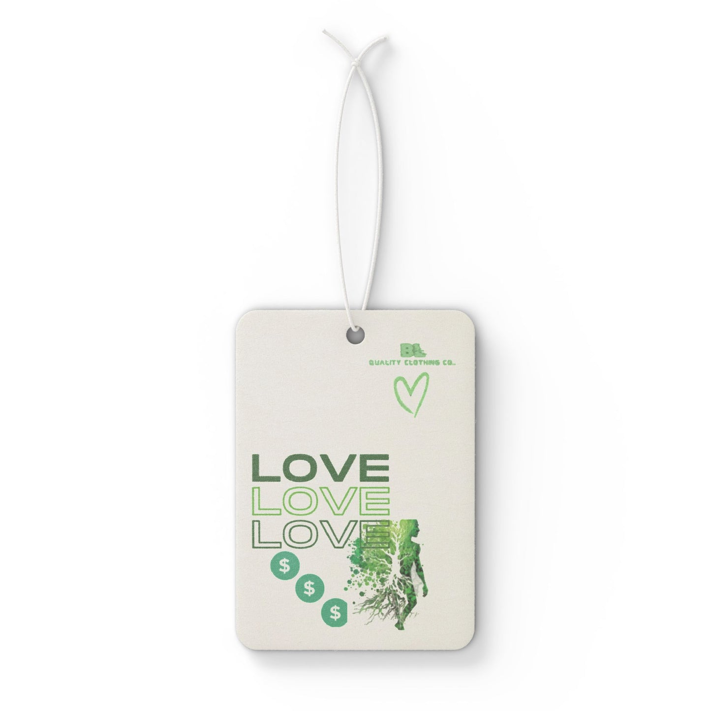 Car Air Freshener - Money Blessings Abundance Design