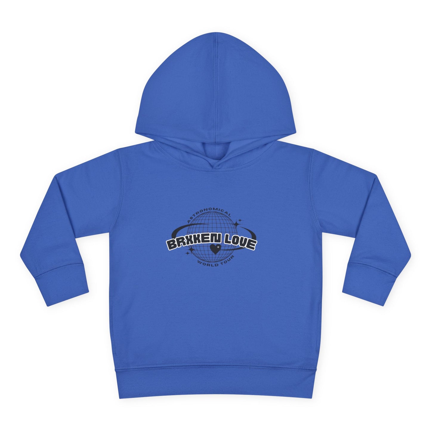 Toddler Fleece Hoodie - Astronaut Theme with Inspirational Quote
