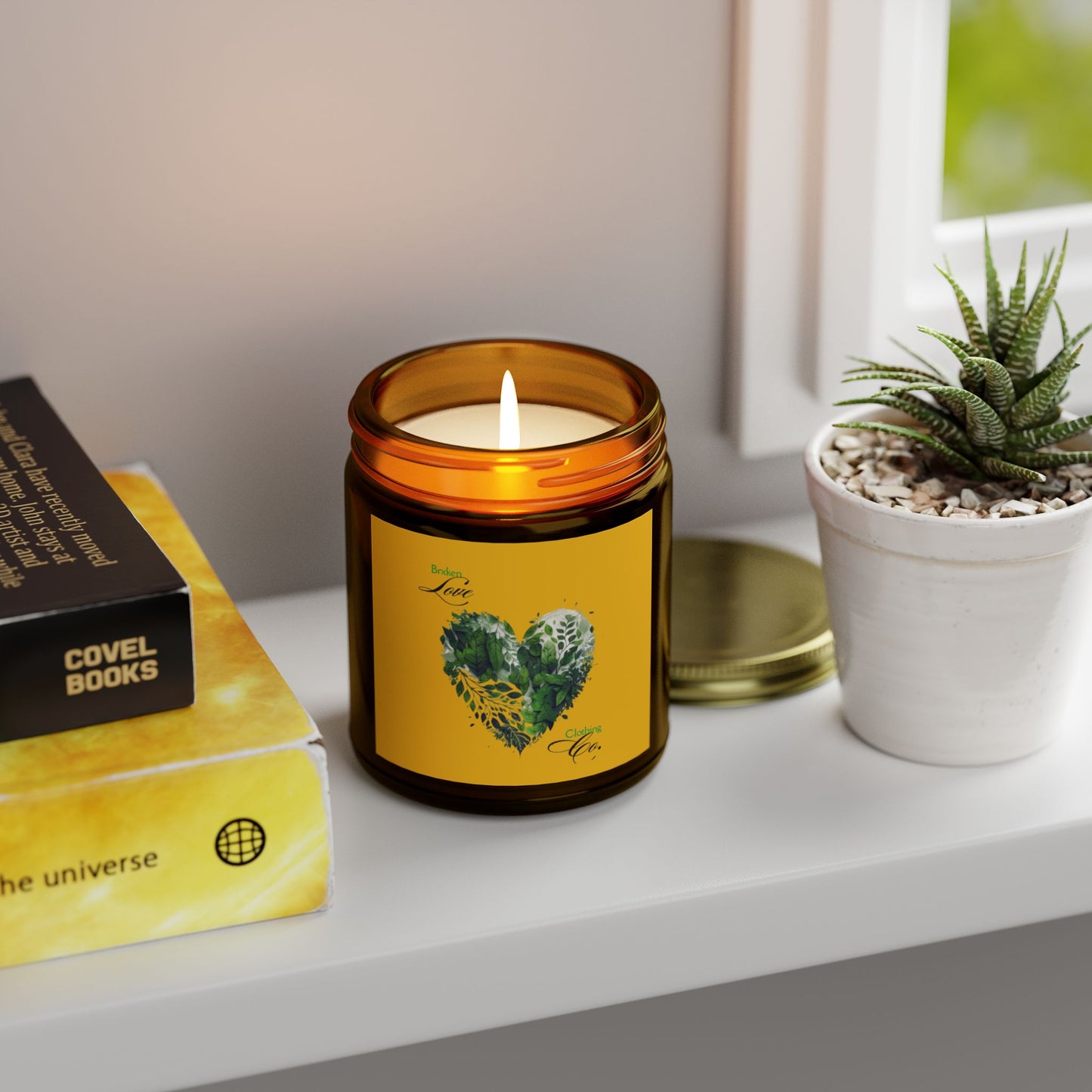 Broken Love Scented Candle - Coconut Apricot Wax (4oz/9oz)