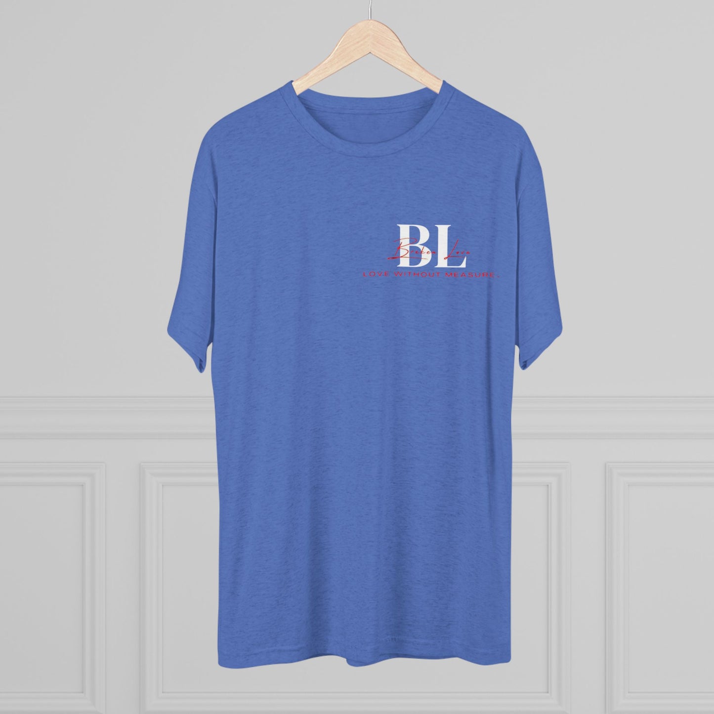 Unisex Tri-Blend Crew Tee - Broken Love Graphic Tee for Expressive Souls