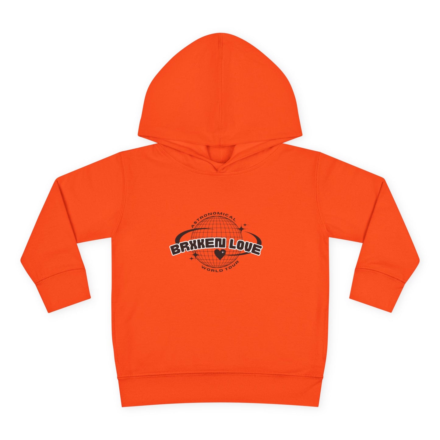 Toddler Fleece Hoodie - Astronaut Theme with Inspirational Quote