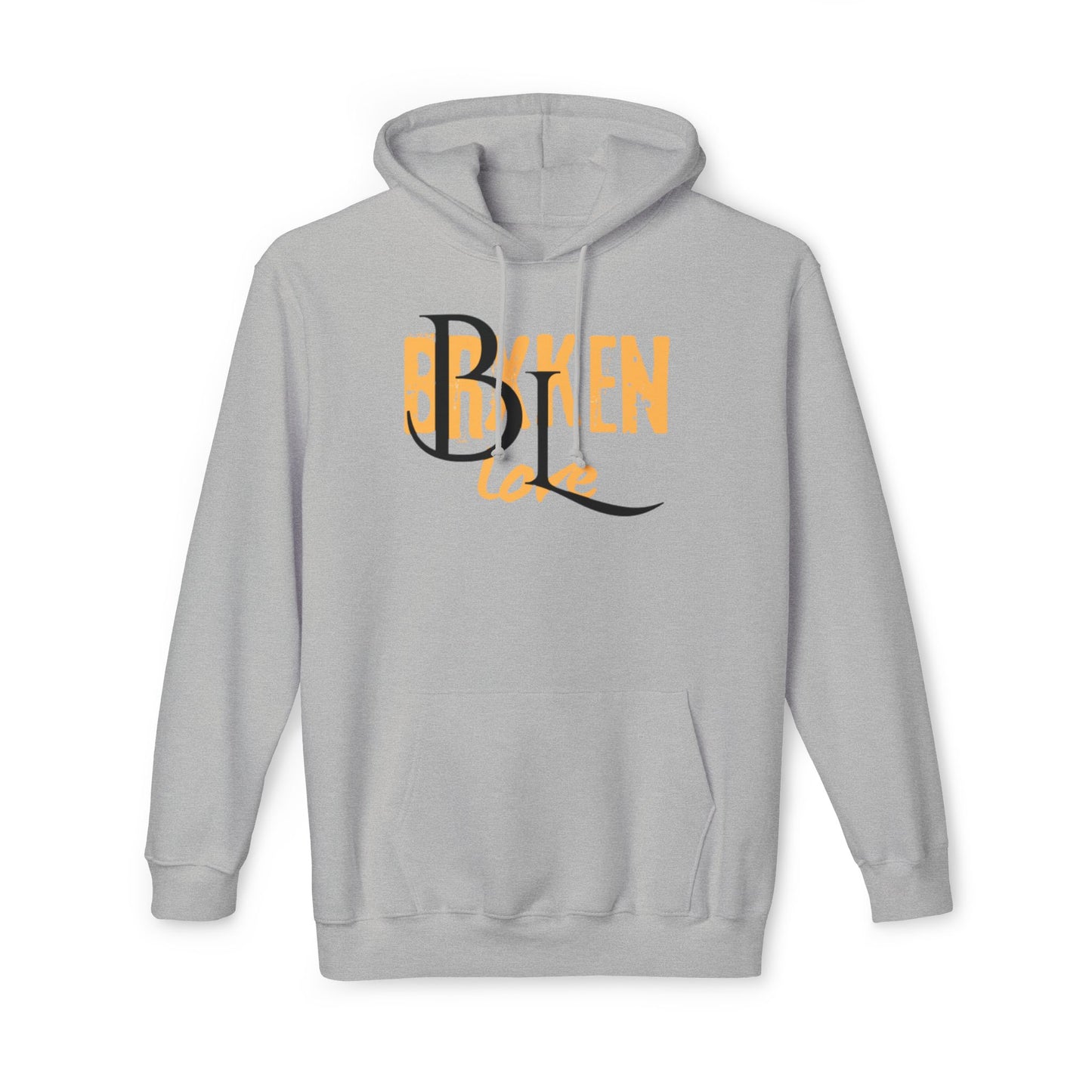 Broken Love Unisex Hooded Sweatshirt - Stylish and Edgy Design for Casual Wear