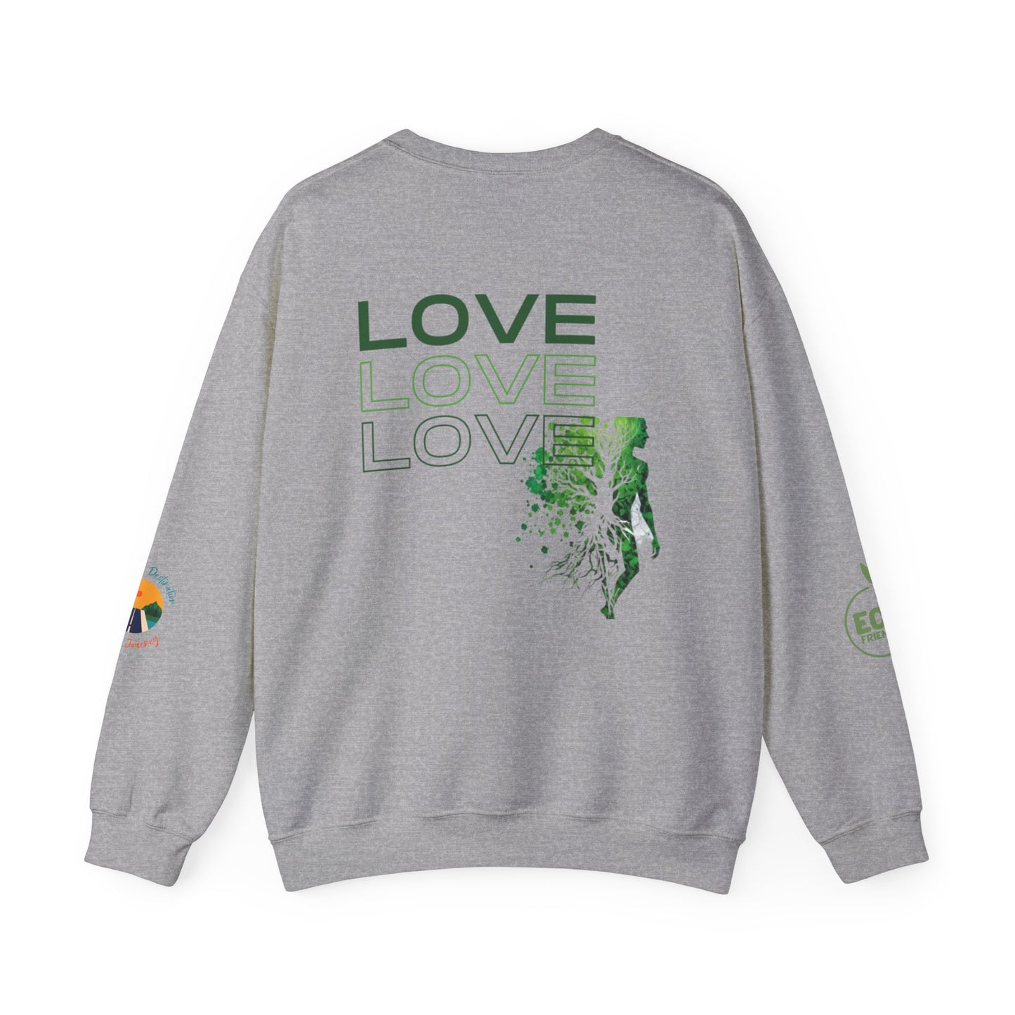 Love and Nature Unisex Heavy Blend™ Crewneck Sweatshirt