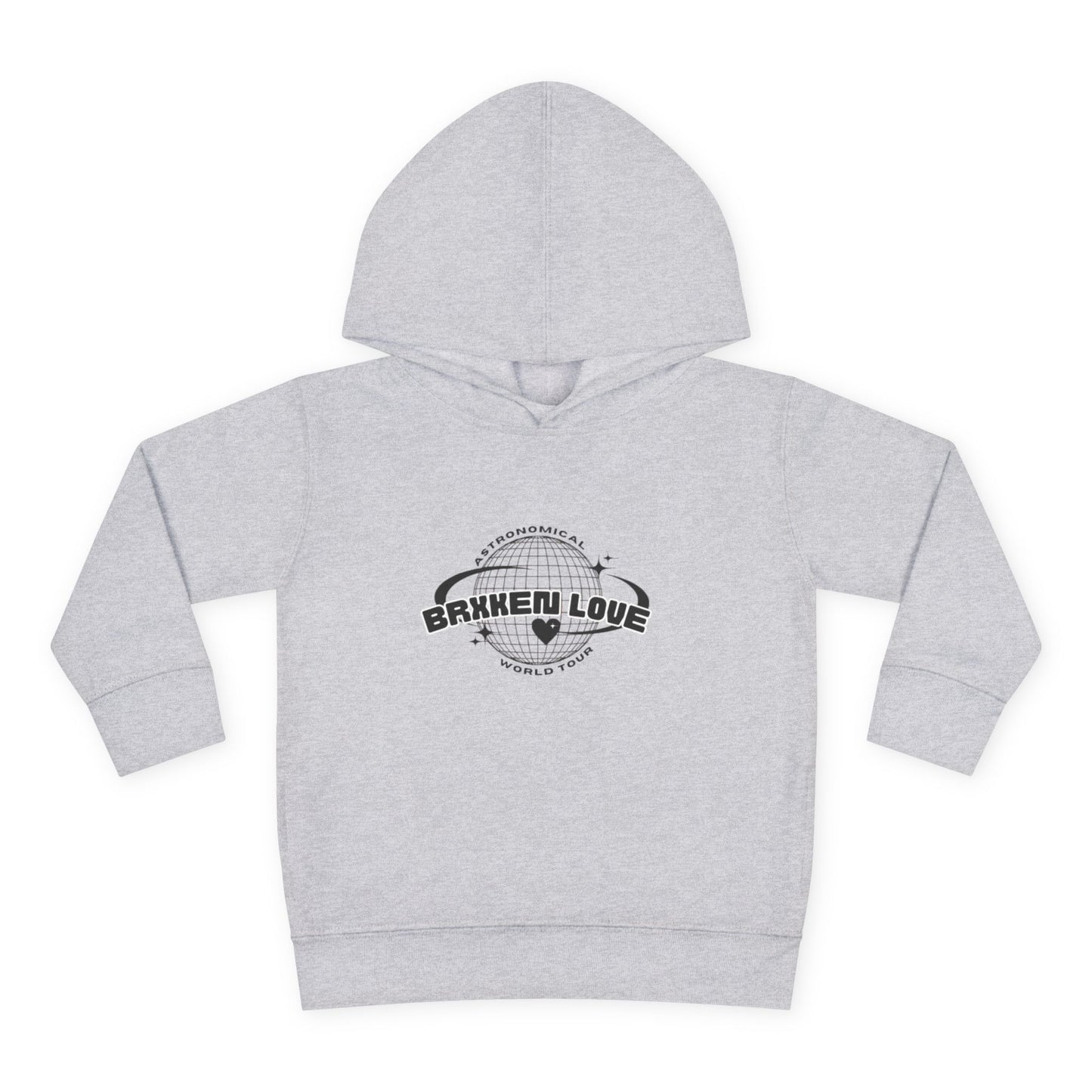 Toddler Fleece Hoodie - Astronaut Theme with Inspirational Quote
