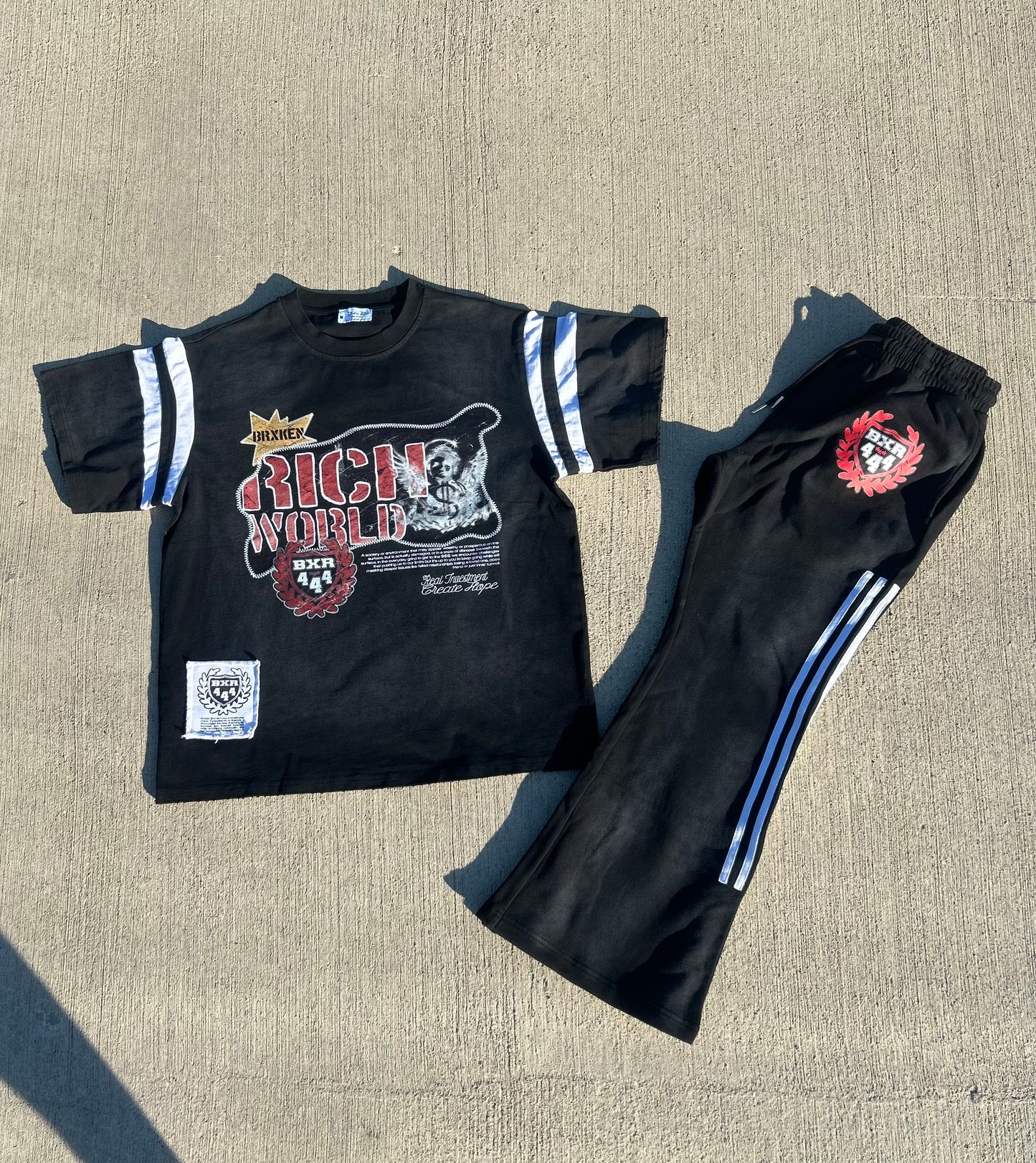 Brxken Rich World Legacy Tracksuit 🔥✨